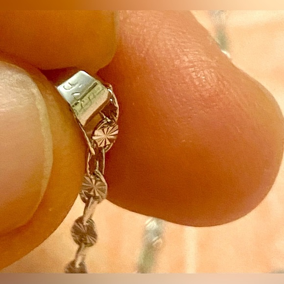 🥰Elegant Pink Pearl Pendant Necklace. 925 Sterling Silver.🥰 - Picture 5 of 5